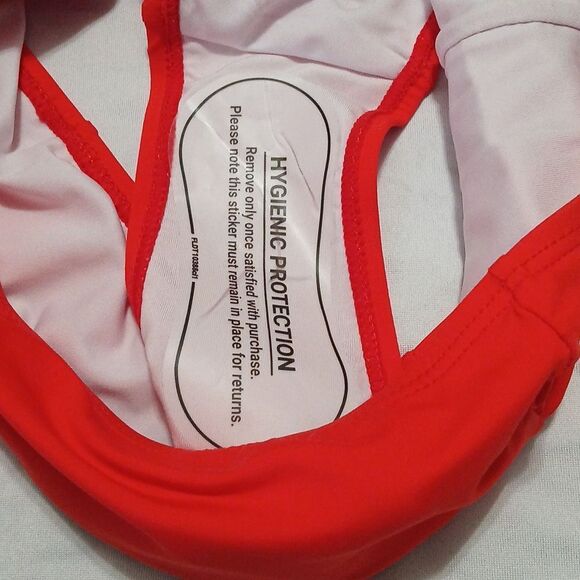 Tempt Me Red bikini bottoms  Sz L NWT - Picture 3 of 4